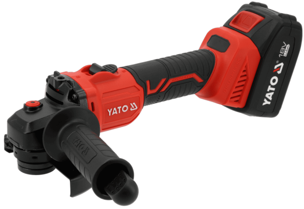 Аккум. бесщеточная углошлифовальная машина 125 мм18V 40Ah YATO 